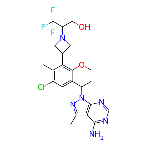 Chemical structure of BindingDB Monomer ID 261090