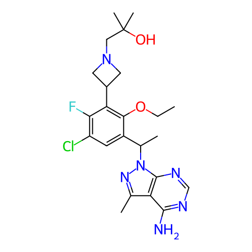 Chemical structure of BindingDB Monomer ID 261117