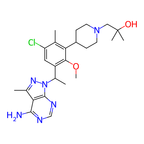 Chemical structure of BindingDB Monomer ID 261141