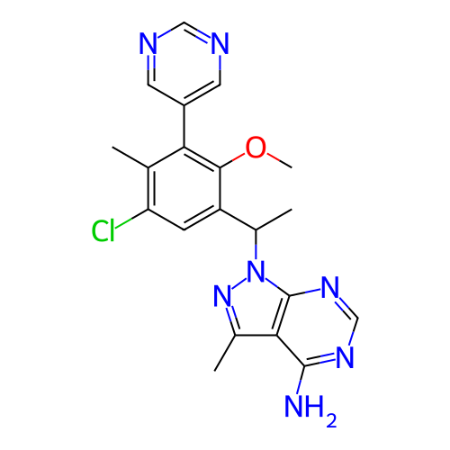Chemical structure of BindingDB Monomer ID 261145