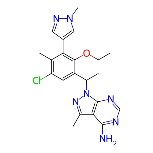 Chemical structure of BindingDB Monomer ID 261174