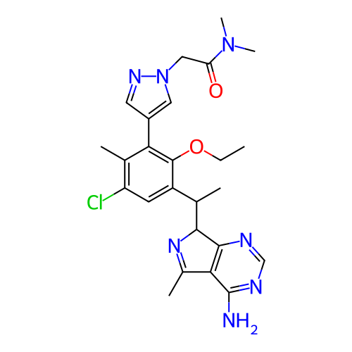Chemical structure of BindingDB Monomer ID 261183
