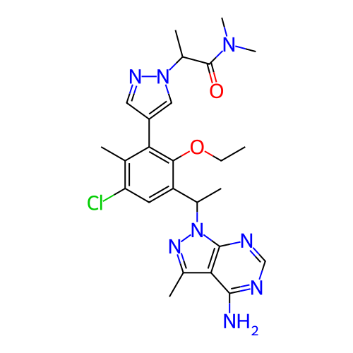 Chemical structure of BindingDB Monomer ID 261184