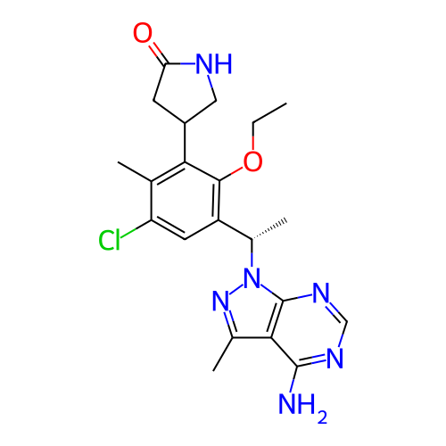 Chemical structure of BindingDB Monomer ID 261317