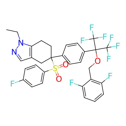 Chemical structure of BindingDB Monomer ID 261405