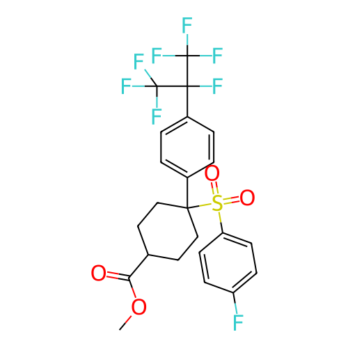 Chemical structure of BindingDB Monomer ID 261465