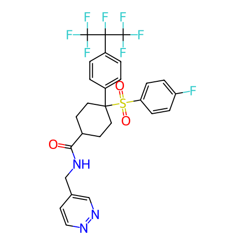 Chemical structure of BindingDB Monomer ID 261468