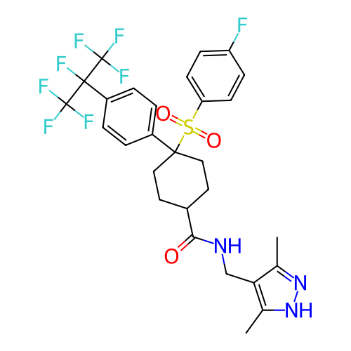 Chemical structure of BindingDB Monomer ID 261473