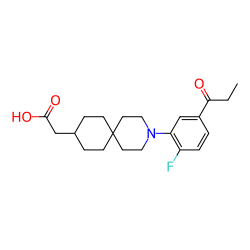 Chemical structure of BindingDB Monomer ID 261525