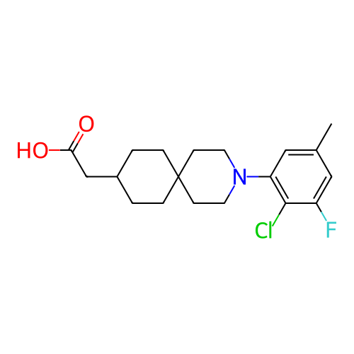 Chemical structure of BindingDB Monomer ID 261542