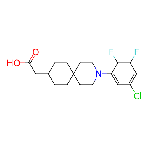 Chemical structure of BindingDB Monomer ID 261544
