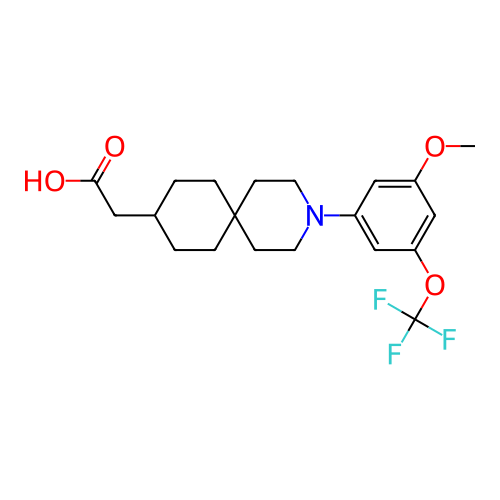 Chemical structure of BindingDB Monomer ID 261554