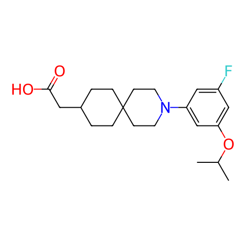 Chemical structure of BindingDB Monomer ID 261565