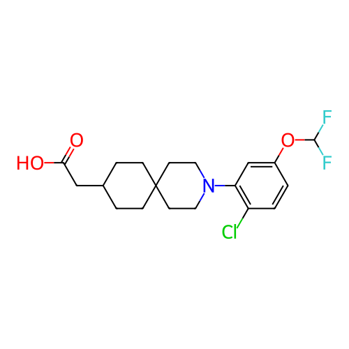 Chemical structure of BindingDB Monomer ID 261566