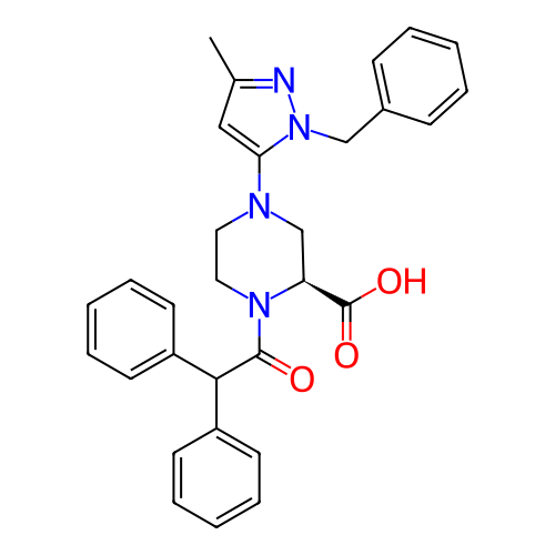 Chemical structure of BindingDB Monomer ID 261619