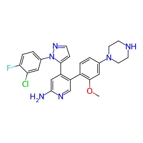 Chemical structure of BindingDB Monomer ID 261674