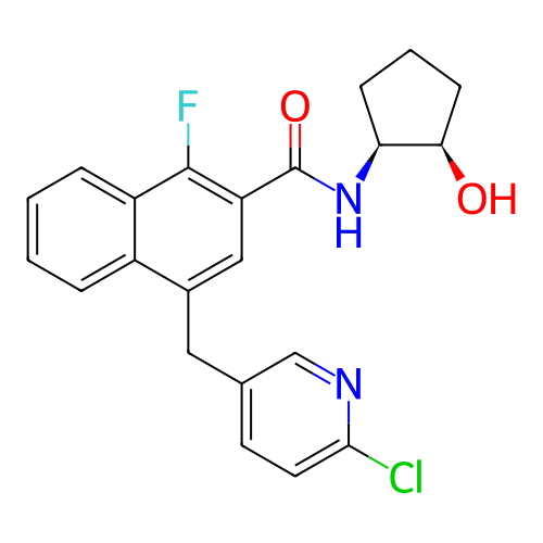 Chemical structure of BindingDB Monomer ID 261720