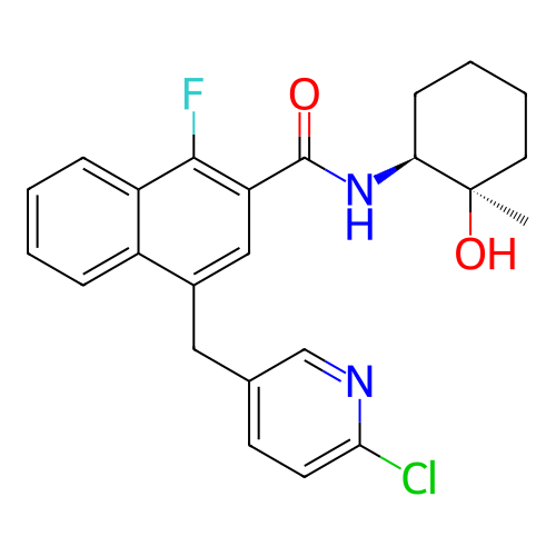 Chemical structure of BindingDB Monomer ID 261722