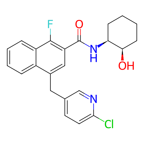 Chemical structure of BindingDB Monomer ID 261723
