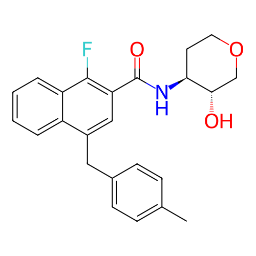 Chemical structure of BindingDB Monomer ID 261724