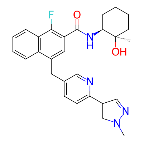Chemical structure of BindingDB Monomer ID 261736
