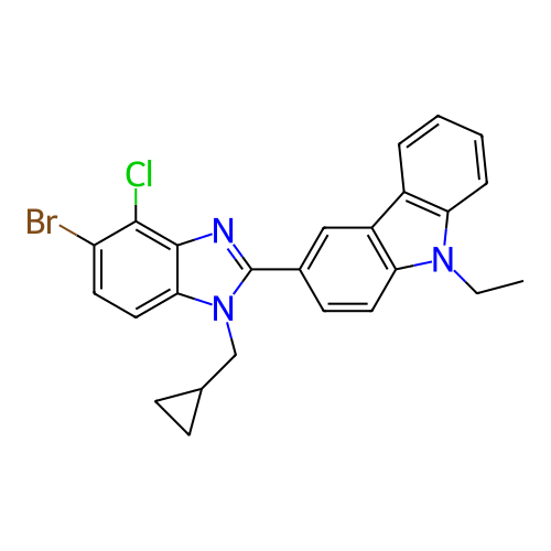 Chemical structure of BindingDB Monomer ID 261756