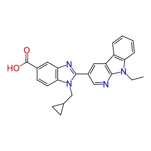 Chemical structure of BindingDB Monomer ID 261763