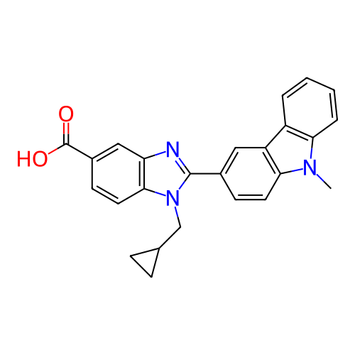 Chemical structure of BindingDB Monomer ID 261783