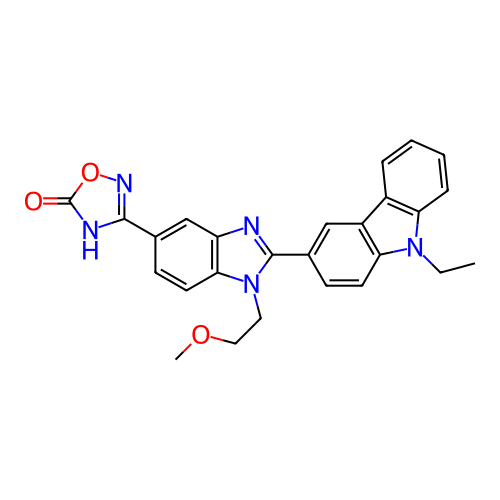 Chemical structure of BindingDB Monomer ID 261795