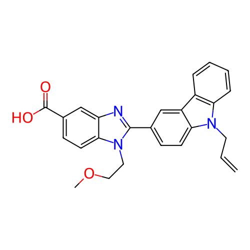 Chemical structure of BindingDB Monomer ID 261846