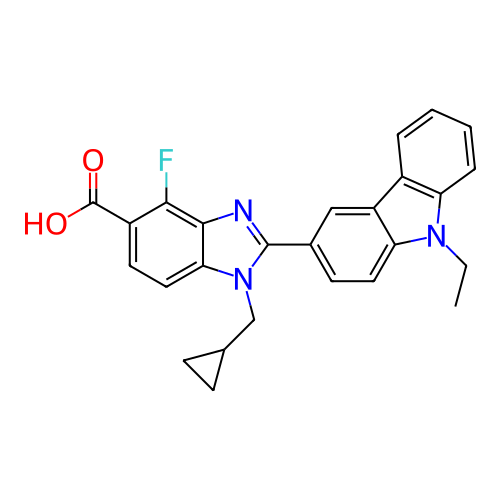Chemical structure of BindingDB Monomer ID 261865