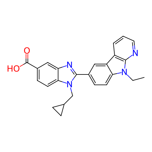 Chemical structure of BindingDB Monomer ID 261866