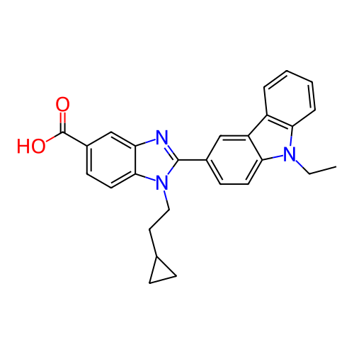 Chemical structure of BindingDB Monomer ID 261867