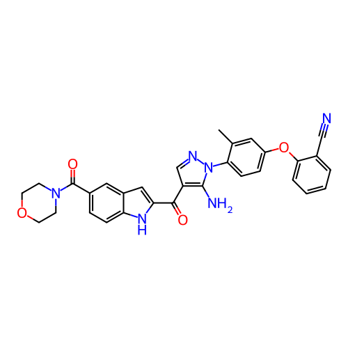 Chemical structure of BindingDB Monomer ID 263555