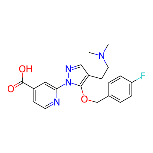 Chemical structure of BindingDB Monomer ID 264025