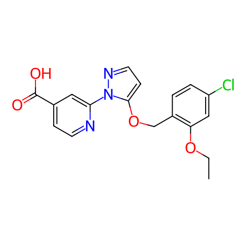 Chemical structure of BindingDB Monomer ID 264030