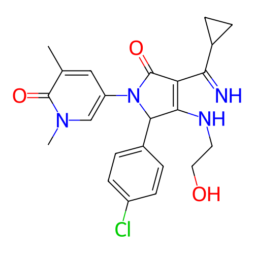 Chemical structure of BindingDB Monomer ID 264433