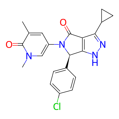 Chemical structure of BindingDB Monomer ID 264460