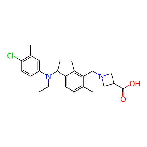 Chemical structure of BindingDB Monomer ID 264684