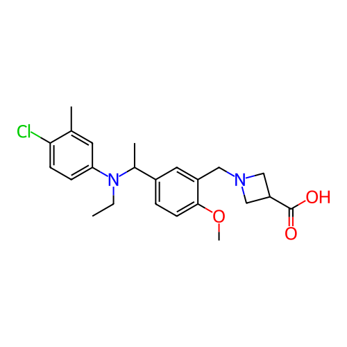 Chemical structure of BindingDB Monomer ID 264689