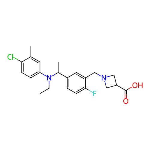 Chemical structure of BindingDB Monomer ID 264690