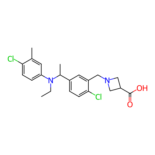 Chemical structure of BindingDB Monomer ID 264691
