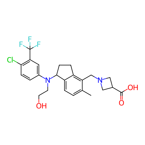 Chemical structure of BindingDB Monomer ID 264695