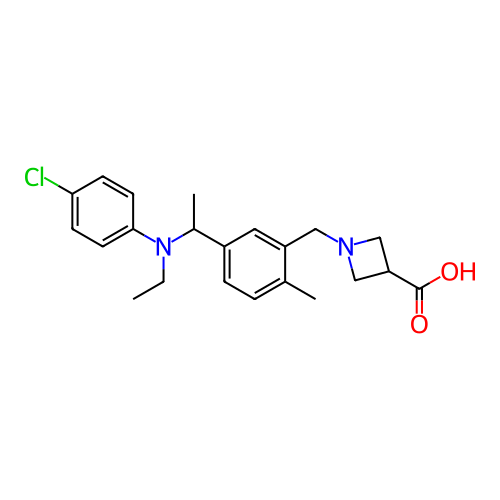 Chemical structure of BindingDB Monomer ID 264701