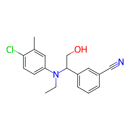 Chemical structure of BindingDB Monomer ID 264707