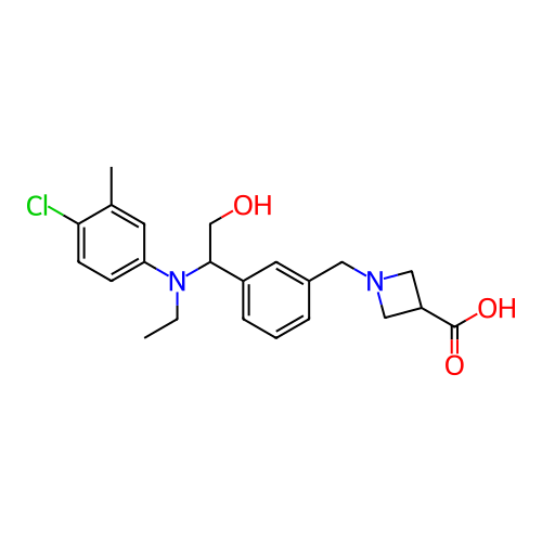 Chemical structure of BindingDB Monomer ID 264709