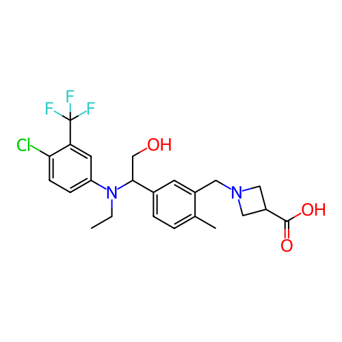 Chemical structure of BindingDB Monomer ID 264710