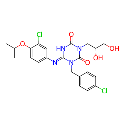 Chemical structure of BindingDB Monomer ID 265772