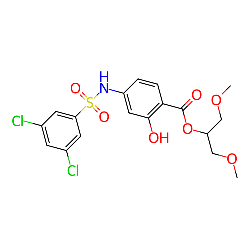 Chemical structure of BindingDB Monomer ID 267061