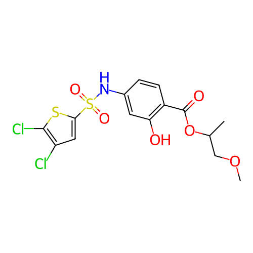 Chemical structure of BindingDB Monomer ID 267065